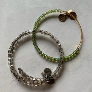 Alex and Ani Beaded Bracelet Duo